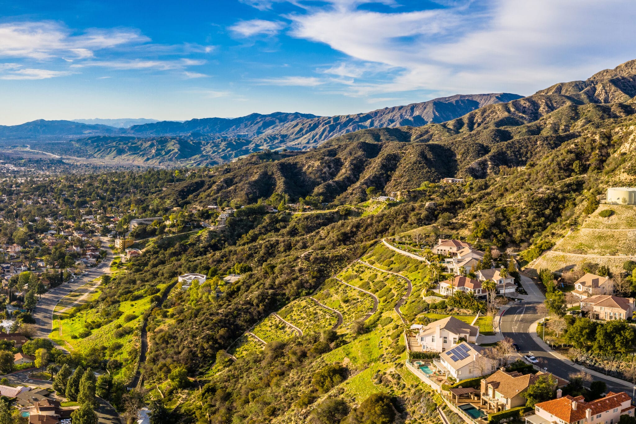 The City of Glendale is in the Verdugo Mountains region of Los Angeles County